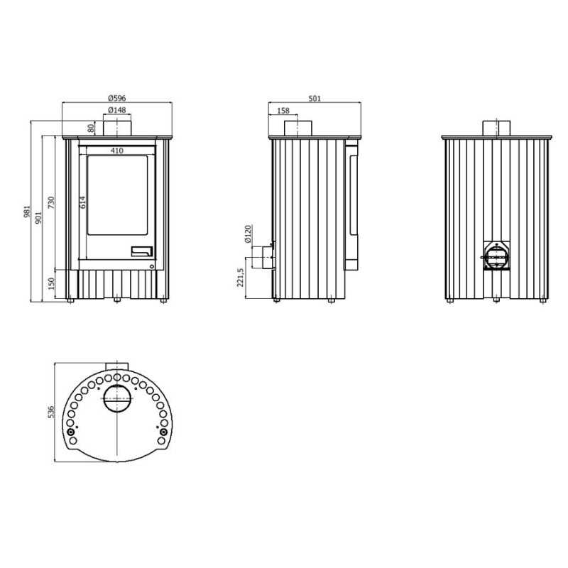 Krbová kamna Piccolo 7 kW